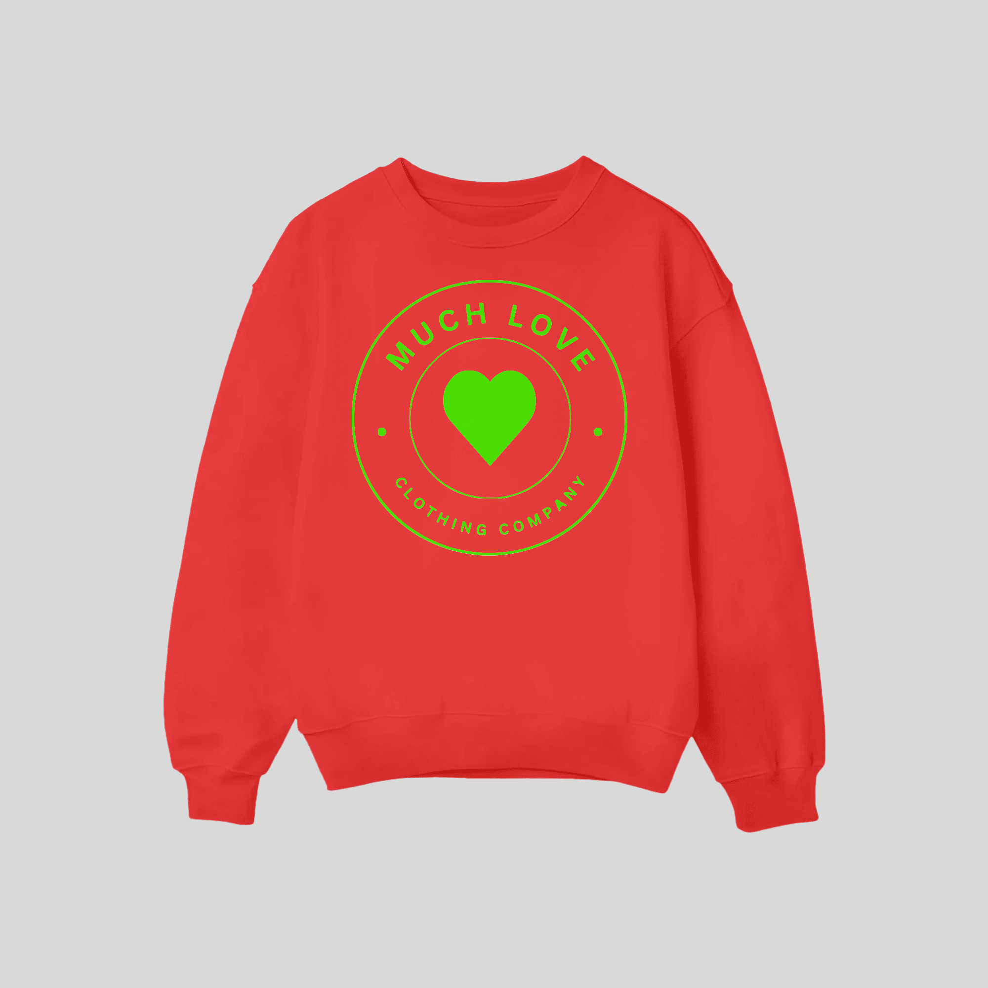 Custom ML Circle Logo Crewneck