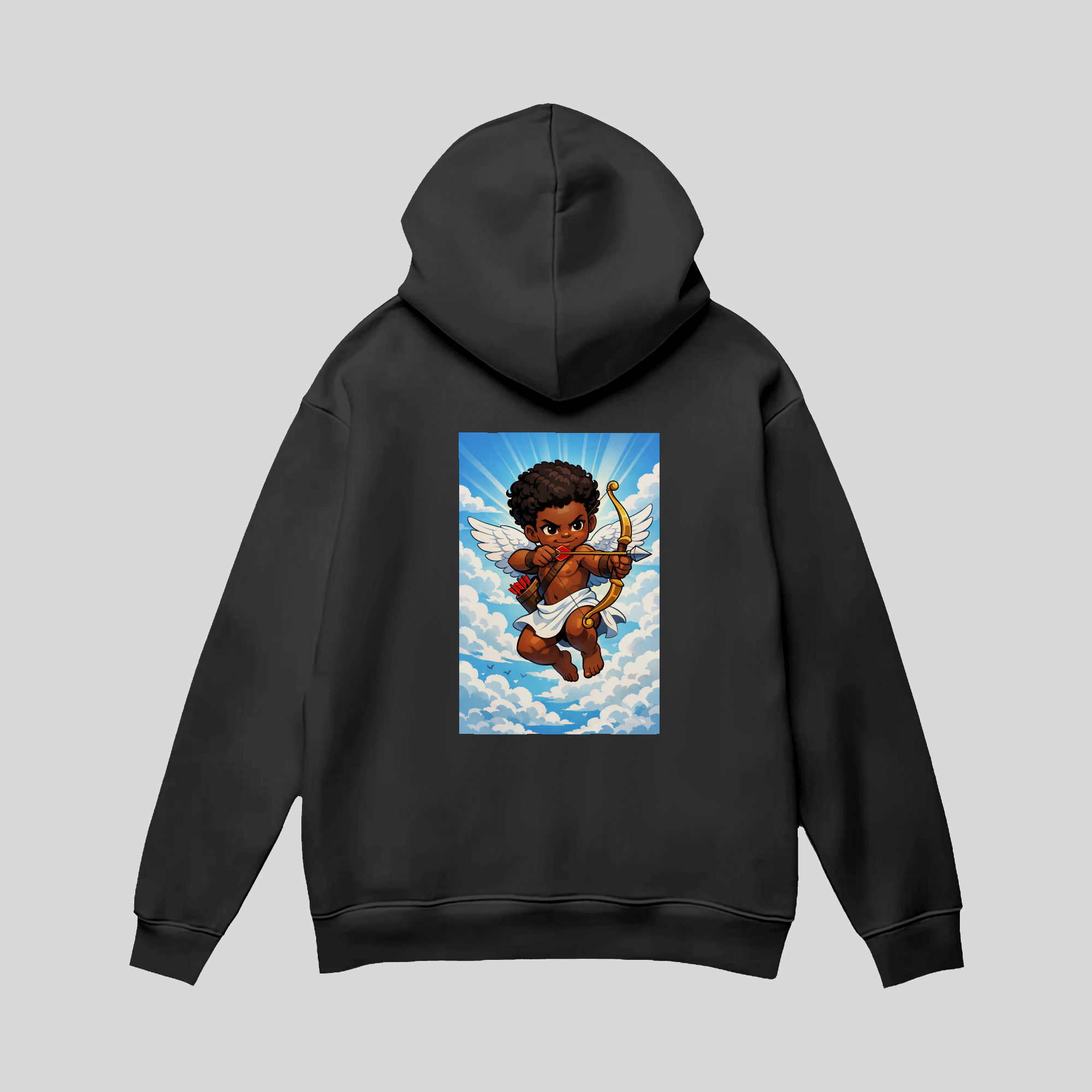 ML Black Cupid Hoodie